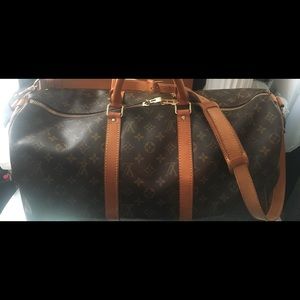 🔥AUTHENTIC LOUIS VUITTON KEEPALL 50 BANDOLIER
